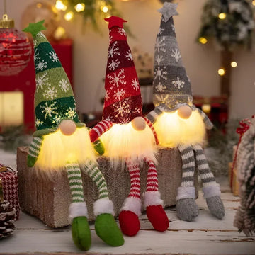 Christmas Faceless Doll For Christmas Decorations for Home Kids Gift