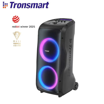 Tronsmart Halo 300 Speaker, 240W Partybox | Bluetooth Party Speaker with Guitar/Mic/XLR Input,