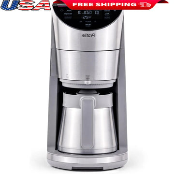 Grind And Brew Coffee Maker - 90oz Control SCA Certified Adjustable Grinder