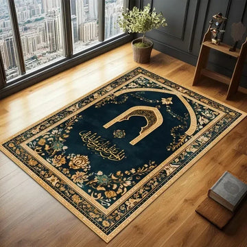 Prayer Rug Exquisite Prayer Muslim Creative Gift Easy Storage Home Decor