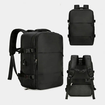 Carry-on Travel Backpack - Large Capacity Multi-Pocket Waterproof Travel Bag,