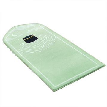 Prayer Rug Prayer Mat for Ramadan Portable Worship Kneel Embossing
