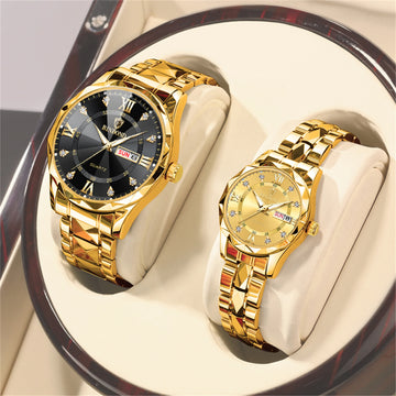 2pcs/set Couple Watches | Valentine's Day Gift For Couples