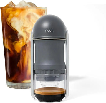 V4 Portable Lever espresso machine - Manual Espresso Machine - 51mm Ridgeless Filter Basket, Double Shot, Non-Pressurized