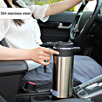 1200 ML Portable Electric Kettle Large Capacity 12/24 V Leak-Proof Design