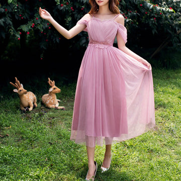 Romantic Long Dresses for Bridesmaids and Wedding Guests