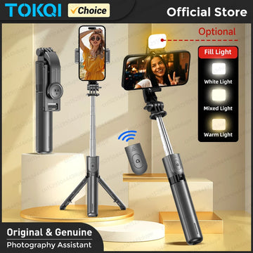 Selfie Stick Tripod | Portable Mini Tripod with Wireless Bluetooth for Android and Iphone