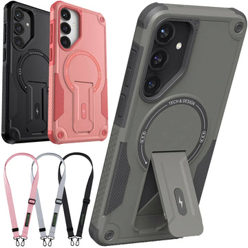 Heavy Duty Phone Cases Samsung | S25 S25 Plus S25 Ultra 5G With Lanyard