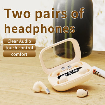 SK29 TWS Bluetooth Earphones | HD Stereo Sports Waterproof Four Earbuds Headset