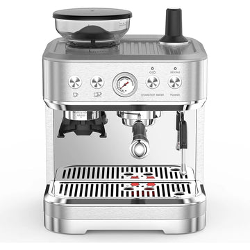 Espresso Machine with Milk Frother, All in One Cappuccino Latte Espresso Maker - 85oz