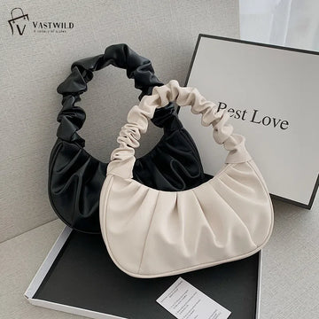 Fashion Pleated armpit bag for women | Shopping Shoulder Hand Bags