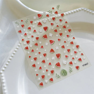 One Unit Watermelon Nail Art Stickers