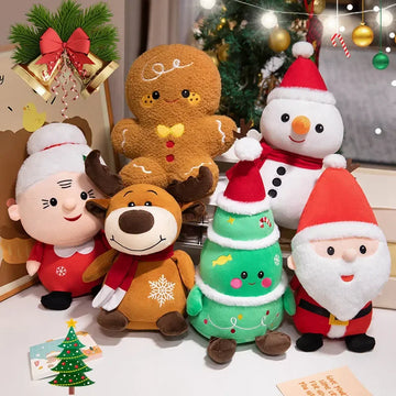 Cute Santa Claus Toys For Xmas Home Decoration
