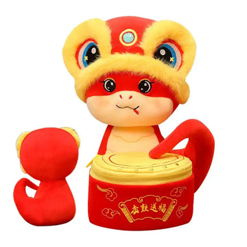 Year Of The Snake Mascot Chinese Animals Doll | Unique best friend gifts