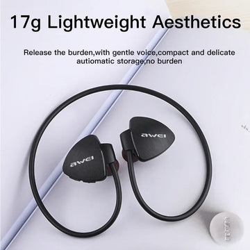Awei A847BL Wireless Bluetooth Sport Earphones HD| Sound Neckband With Microphone