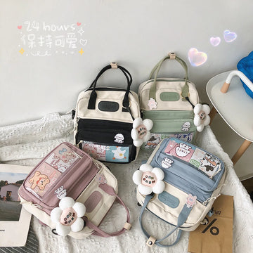 Fashion Kawaii Backpack Laptop Rucksack | student school bags | Teenger Bookbag
