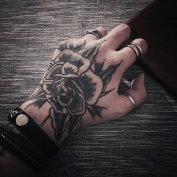 1 Sheet Hand Tattoo Sticker | Waterproof Lasting Temporary Tattoo
