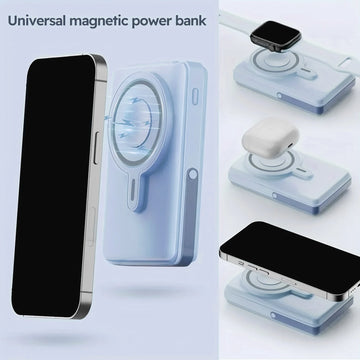 20000mah Power Bank With Stand and LED Power Display, USB Output, 3 in 1