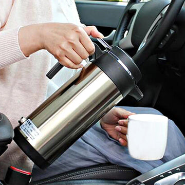 12V/24V Electric Heating Cup Kettle Stainless Steel Auto Shut Off Fast Boiling Kettle