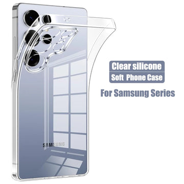 Clear Phone Case | For Samsung Galaxy S23 S24 Plus S25 Ultra S24 Fe