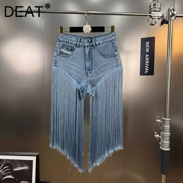 Denim Shorts For Women | High Waist Versatile Short Pants
