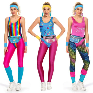 90s Outfit Female | Women Disco Party | Halloween Carnival Vintage Rock Clothes