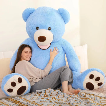 MorisMos Big Teddy Bear 6 Feet Large | Stuffed Animals for Girlfriend Boyfriend, Baby Shower