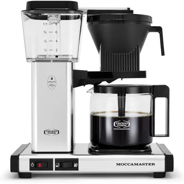 53941 KBGV Select 10-Cup Coffee Maker, Polished Silver, 40 ounce, 1.25l