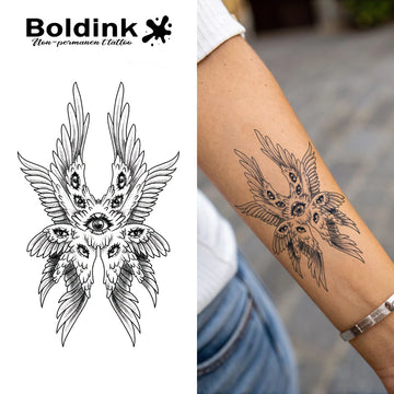Sticker Tattoo Ideas| Waterproof for 1-2 weeks | Gothic style | party wear eye-catching artifacts