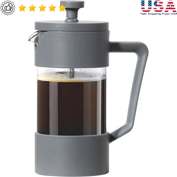 French Press Coffee Maker 3 cup Tea Steeper