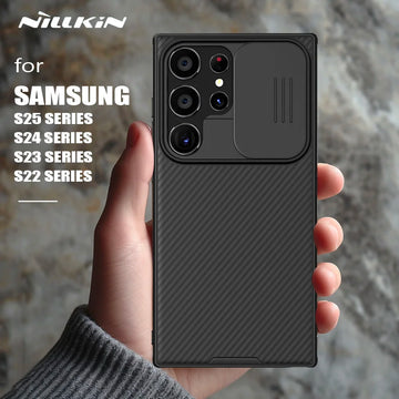 Samsung Galaxy Cover | S25 Edge S24 S23 S22 Ultra Case | CamShield Slide, Lens Case