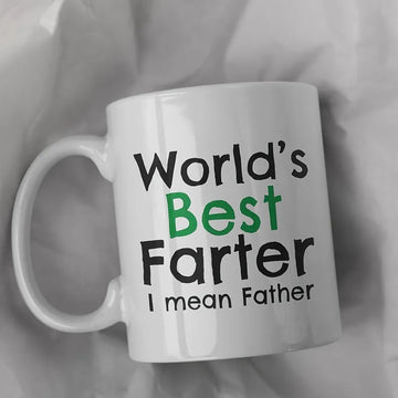 Letter Printed Coffee Mug For Dad | Unique Father's Day Gift