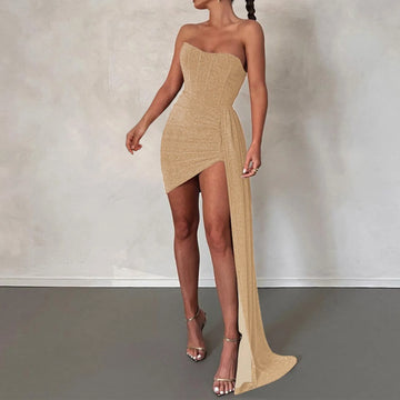 Elegant Women's Sexy Backless Prom Dresses