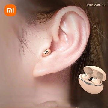 Xiaomi Wireless Bluetooth Earphone | Sleep Earplugs Mini Small Running Sports Headset Ultra Long Life In Ear