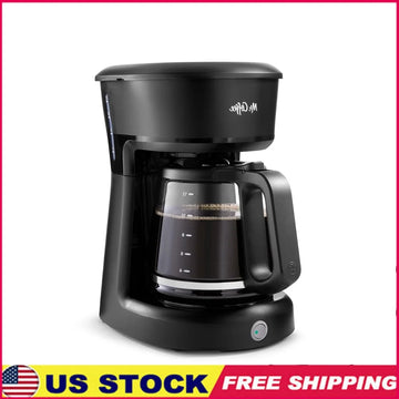 12 Cup Coffee Maker With Auto Shut Off -View Water Window Power Indicator Brew Anytime