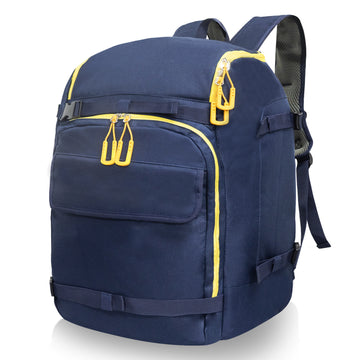 50L Blue Travel Ski Backpack