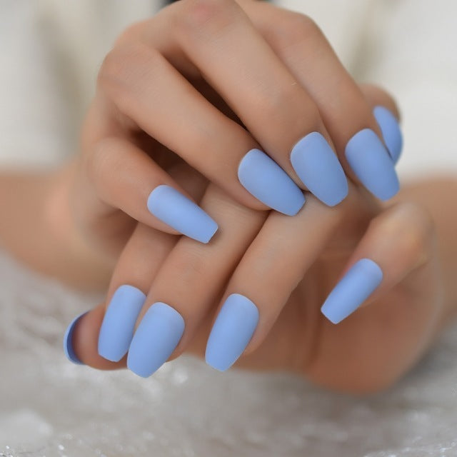 Elegant August Nails | Nude Extra Long Fake Nails