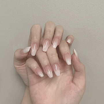 Cute August Nails| Wearable false nails