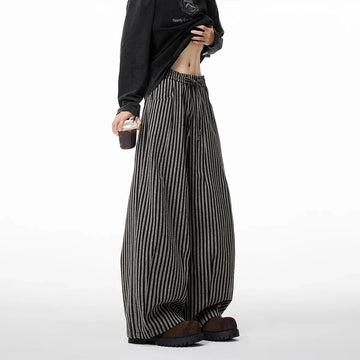 Black baggy sweatpants | Harajuku Y2k Emo Vintage Oversize Trousers