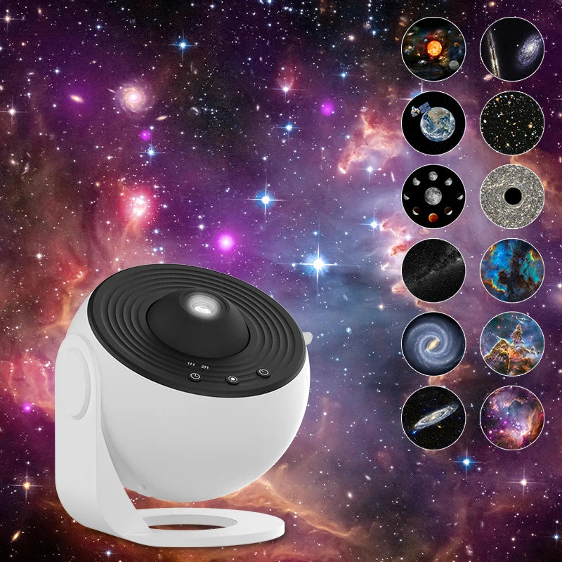 Night Light Galaxy Projector Starry Sky Projector 360° Rotate Planetarium Lamp | Chinese valentine's day gifts
