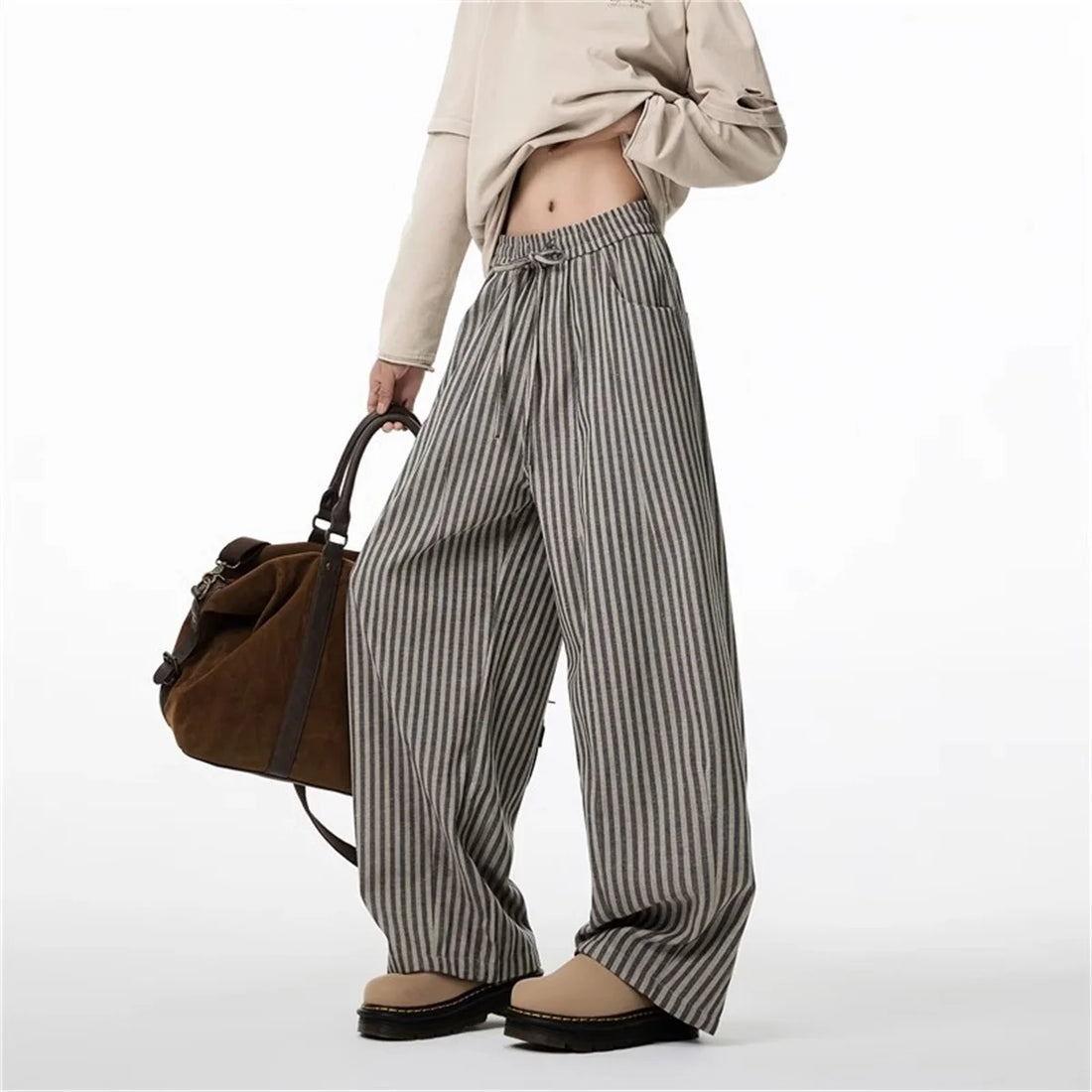 Black baggy sweatpants | Harajuku Y2k Emo Vintage Oversize Trousers
