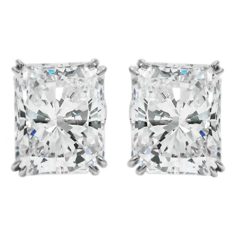 Stud Earrings For Ladies | Trendy Modern Style Dazzling Zirconia Accessories | Wedding Engagement Gift