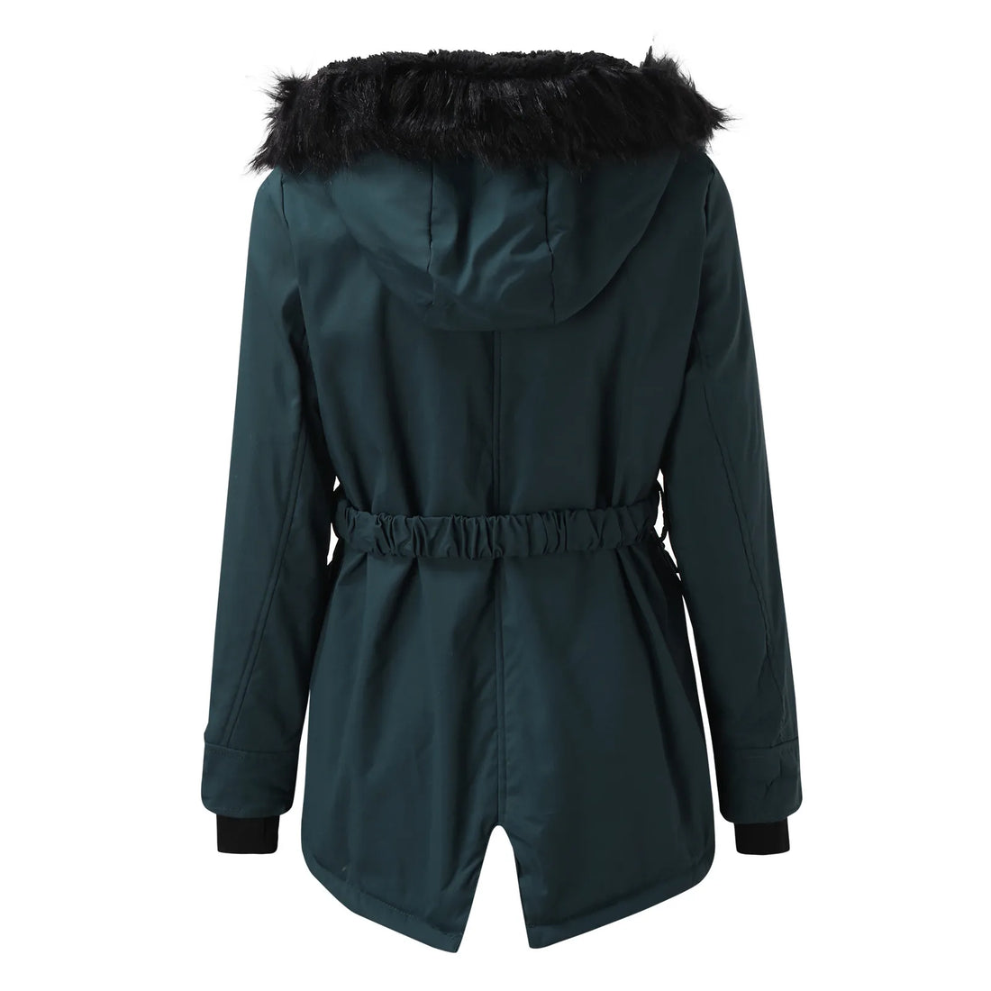 Winter Hooded Padded Coat – Thick Cotton Parka Overcoat
