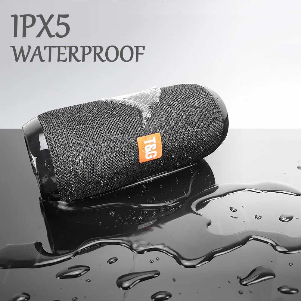 TG117 Outdoor Speaker 10W USB Waterproof Outdoor Speakers Bluetooth | TF Card FM Radio Aux Input