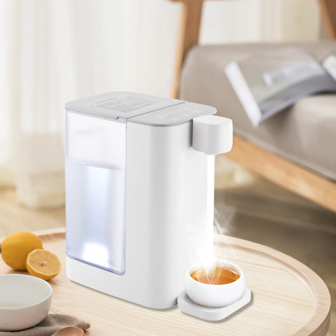 3 L Electric Kettles, Instant Hot Water Dispenser for Quick Heating & Outputting