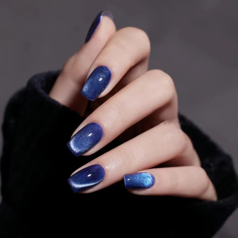 24 Cat Eye Valentine's Day Nails | French Ballet Nail Press on Nails