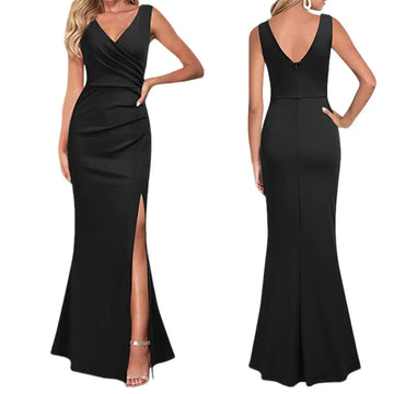 Ladies' bridesmaid Backless Wedding Guest Dresses