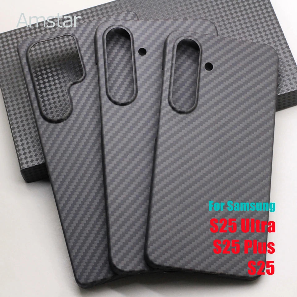 Carbon Fibre Phone Case Samsung | Galaxy S25 Ultra / S25 Plus / S25 Cases