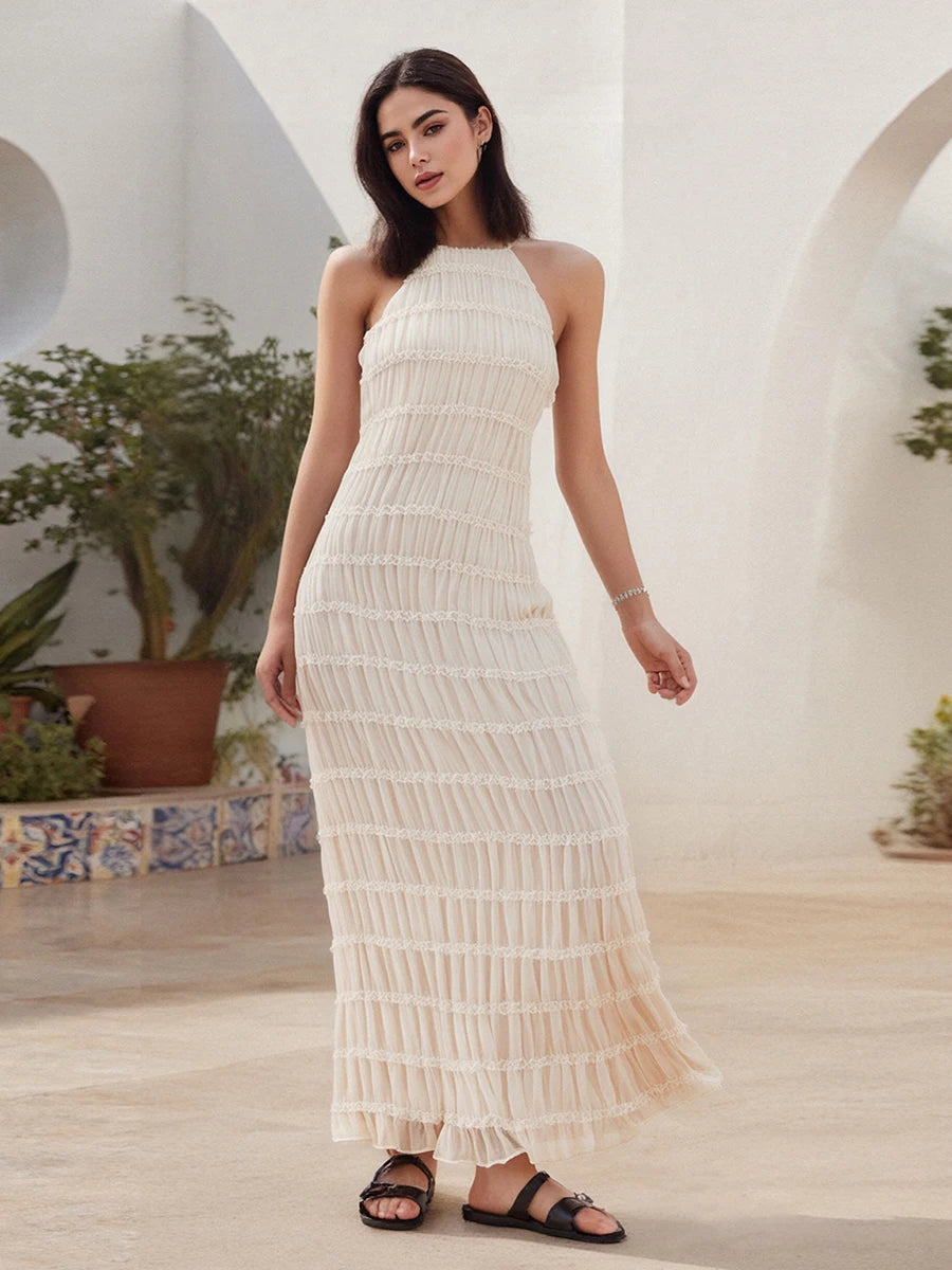 Sleeveless Formal Dress for Wedding Party Prom Dress