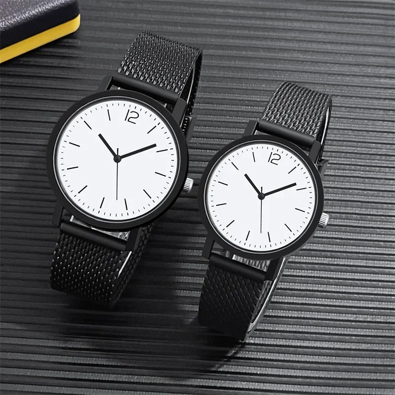 Couple Watches For Lovers | Fashion Quartz Watches Men Women Waterproof Splash Resistant Wristwatch